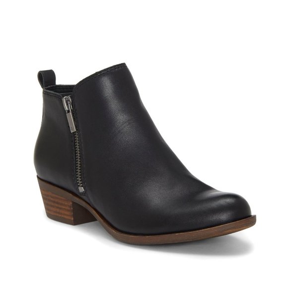 Lucky Brand Shoes - NEW IN BOX Women's 9 BLACK Lucky Brand Basel Ankle Booties Boots